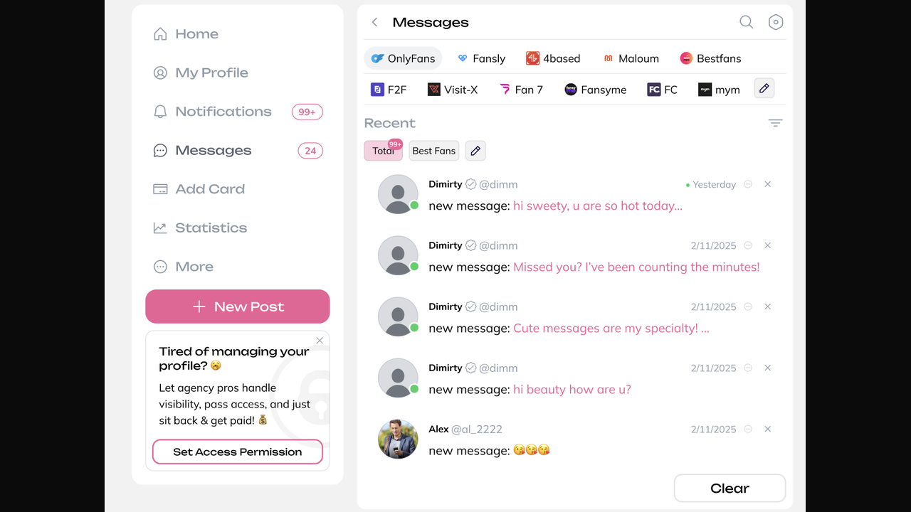 Dashboard Übersicht